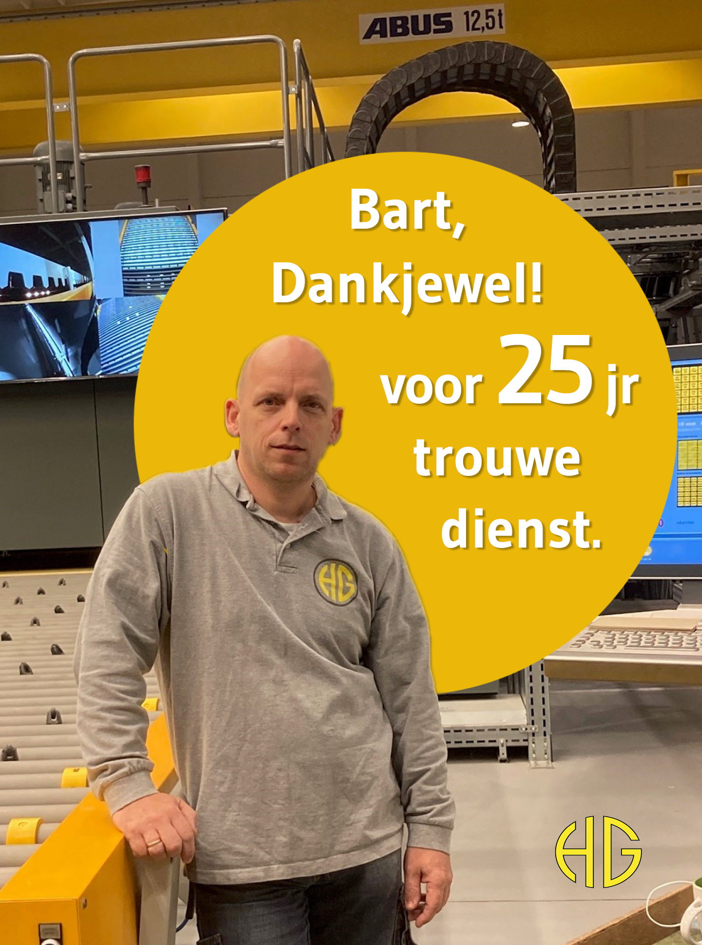 FB&LI_Bart 25jr dienst_post_image_2021-W45 HG Glas - Customer Case - BNS hybrIT - voorbeeld social media post